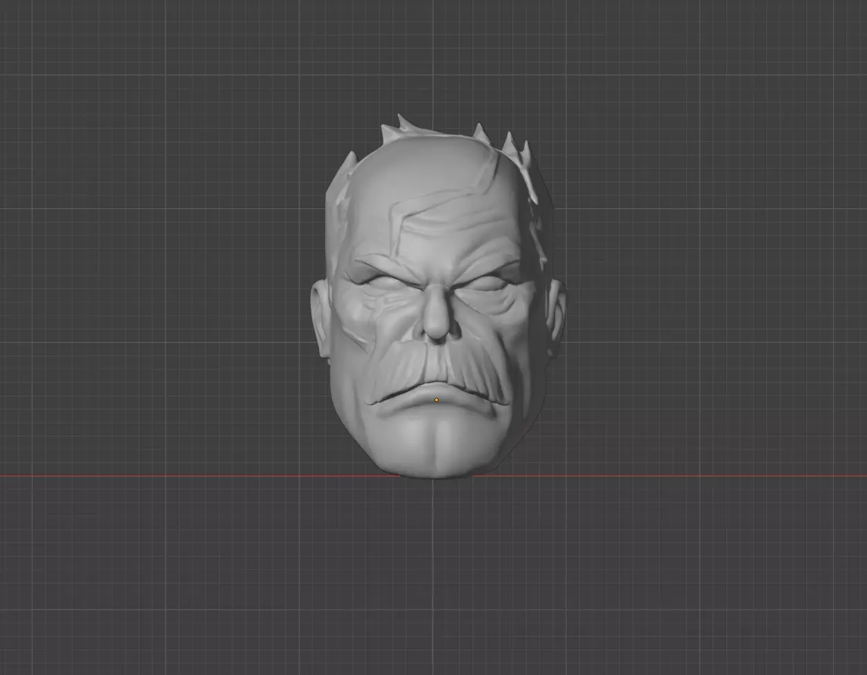 SHOW CONQUEST INVINCIBLE 1 12 HEADSCULPT 3D MODEL TS CUSTOMS 3D print model