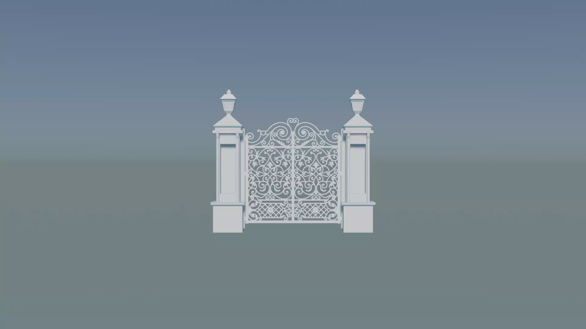 Entrance Gate 3D print model