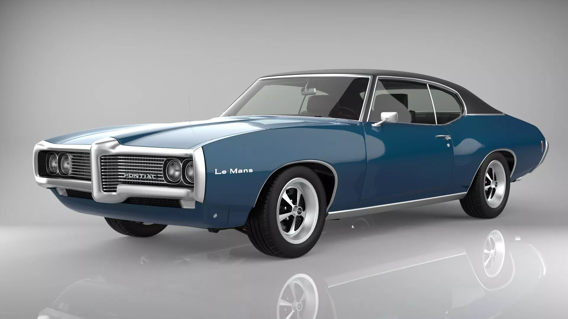 Pontiac Le Mans 1969 3D model