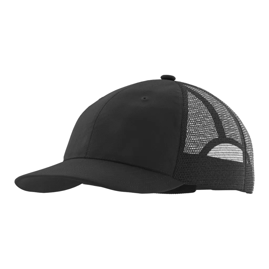 Black Trucker Hat Low-poly 3D model