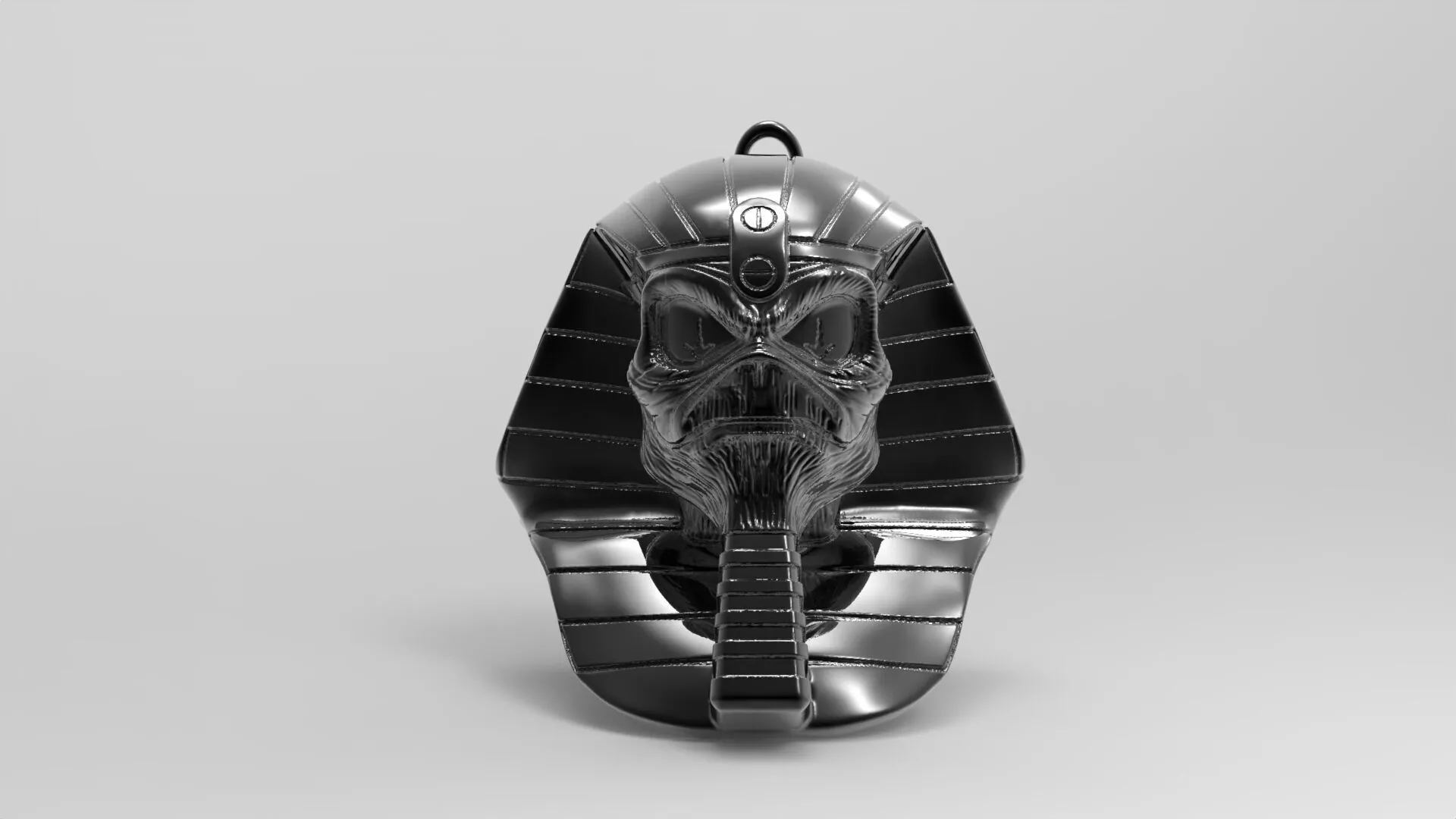Llavero Eddie Faraon Iron Maiden Fan art 3D print model
