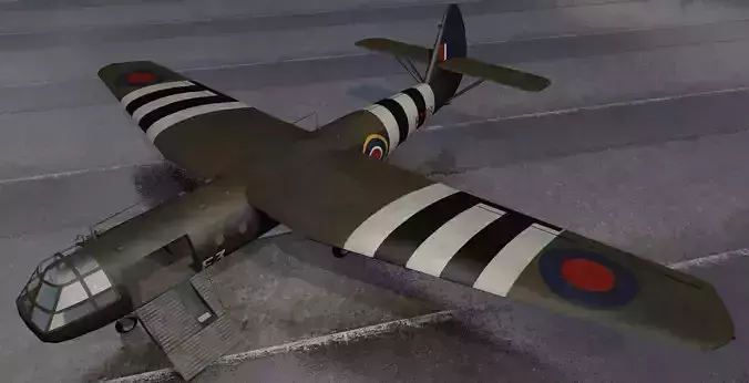 Airspeed AS51 Horsa Mk-1 3D model