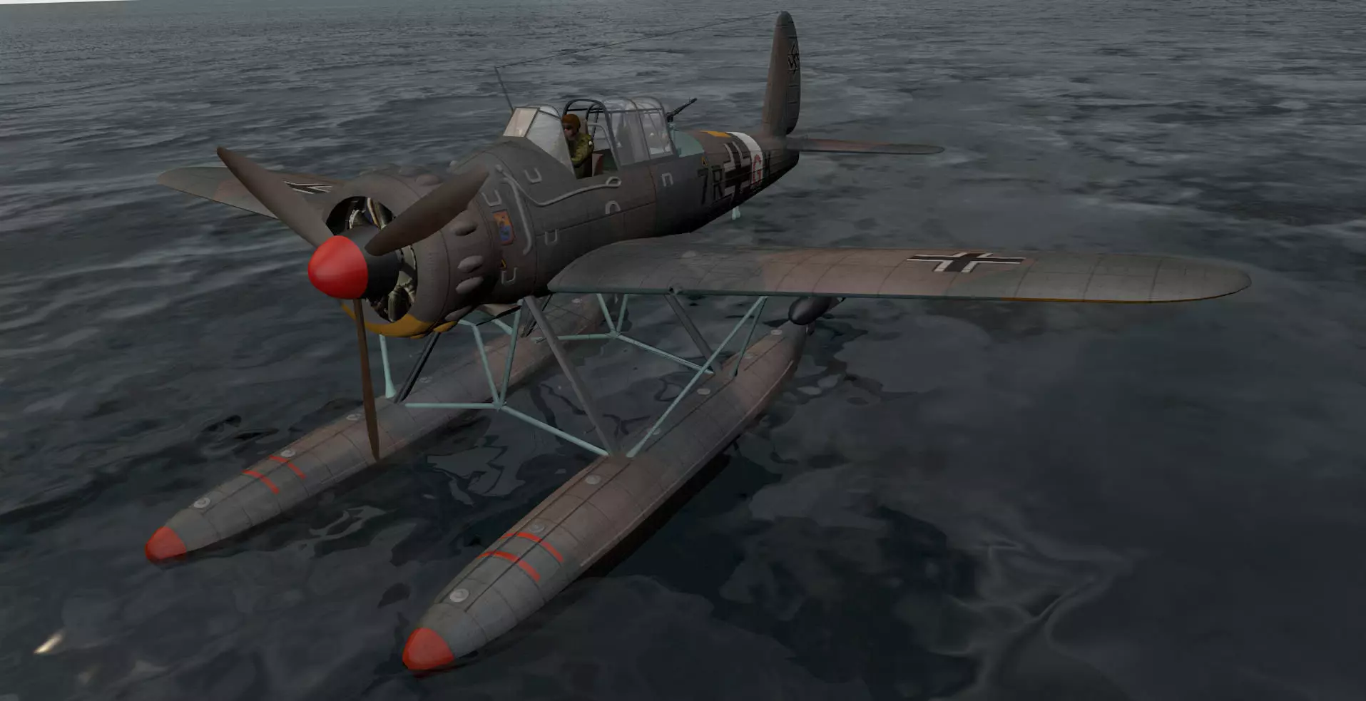 Arado Ar-196A-3 3D model_0