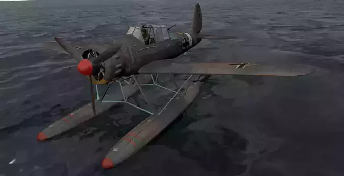 Arado Ar-196A-3 3D model