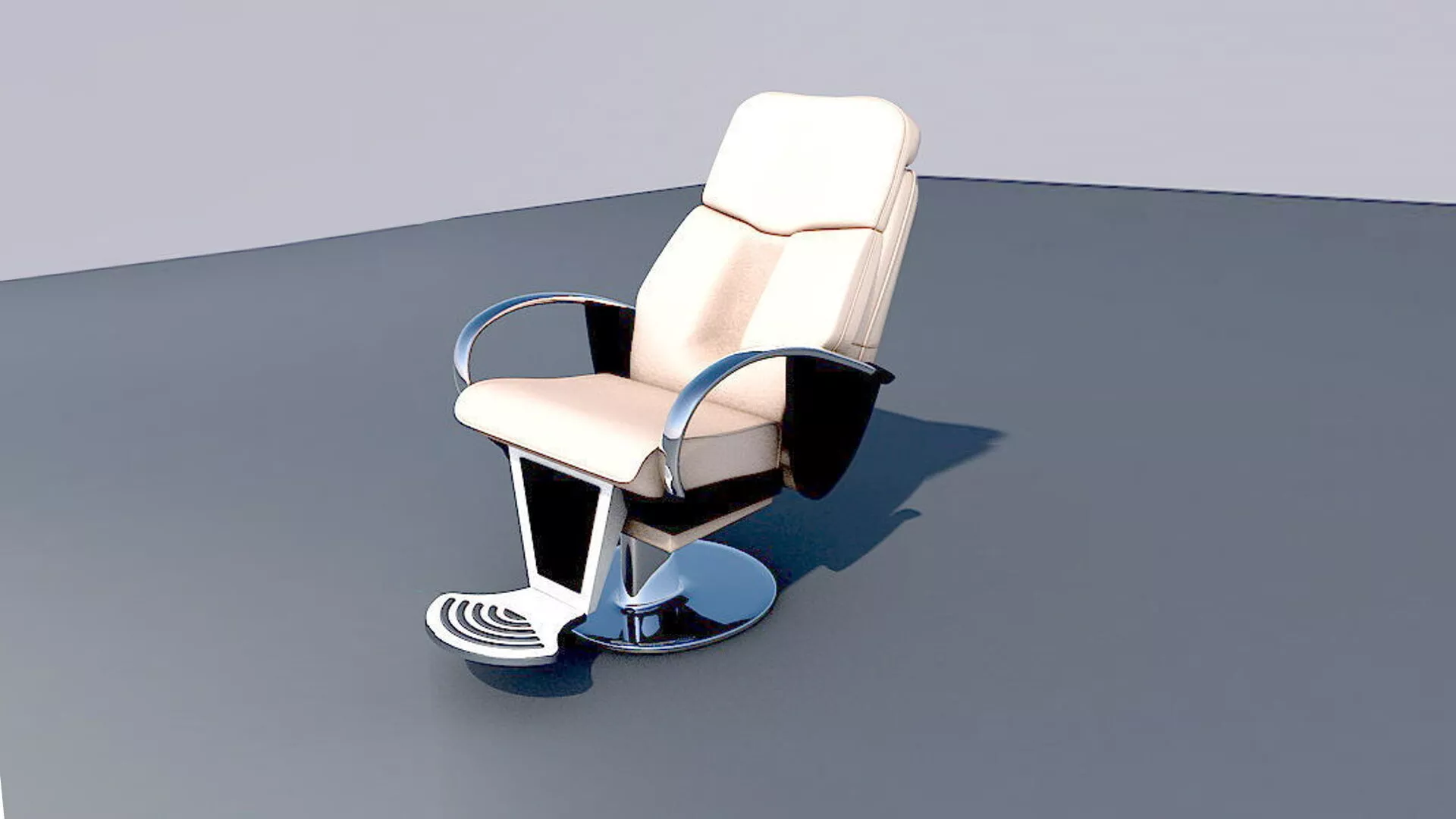 Barber Chair 3D model