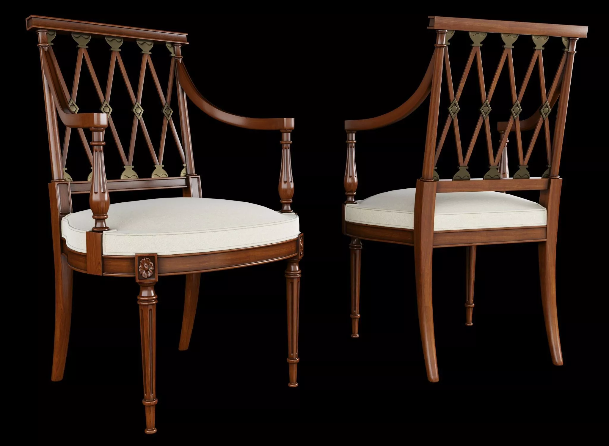 SALDA ARREDAMENTI 7844 PT CHAIR 3D model