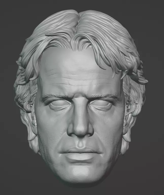 Connor MacLeod Head - Highlander - Christopher Lambert 3D print model