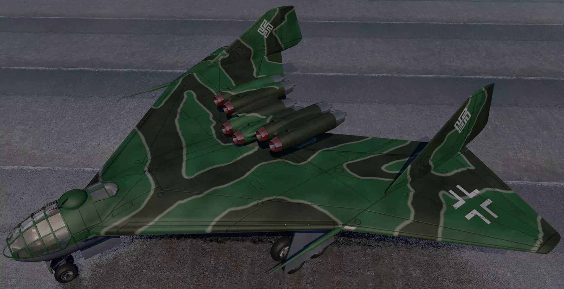 Arado E555-1 3D model