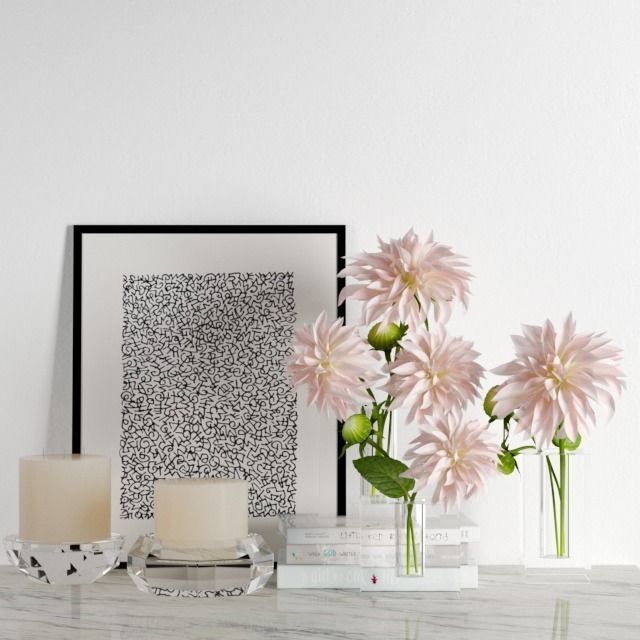 Williams Sonoma decoration set 3D model