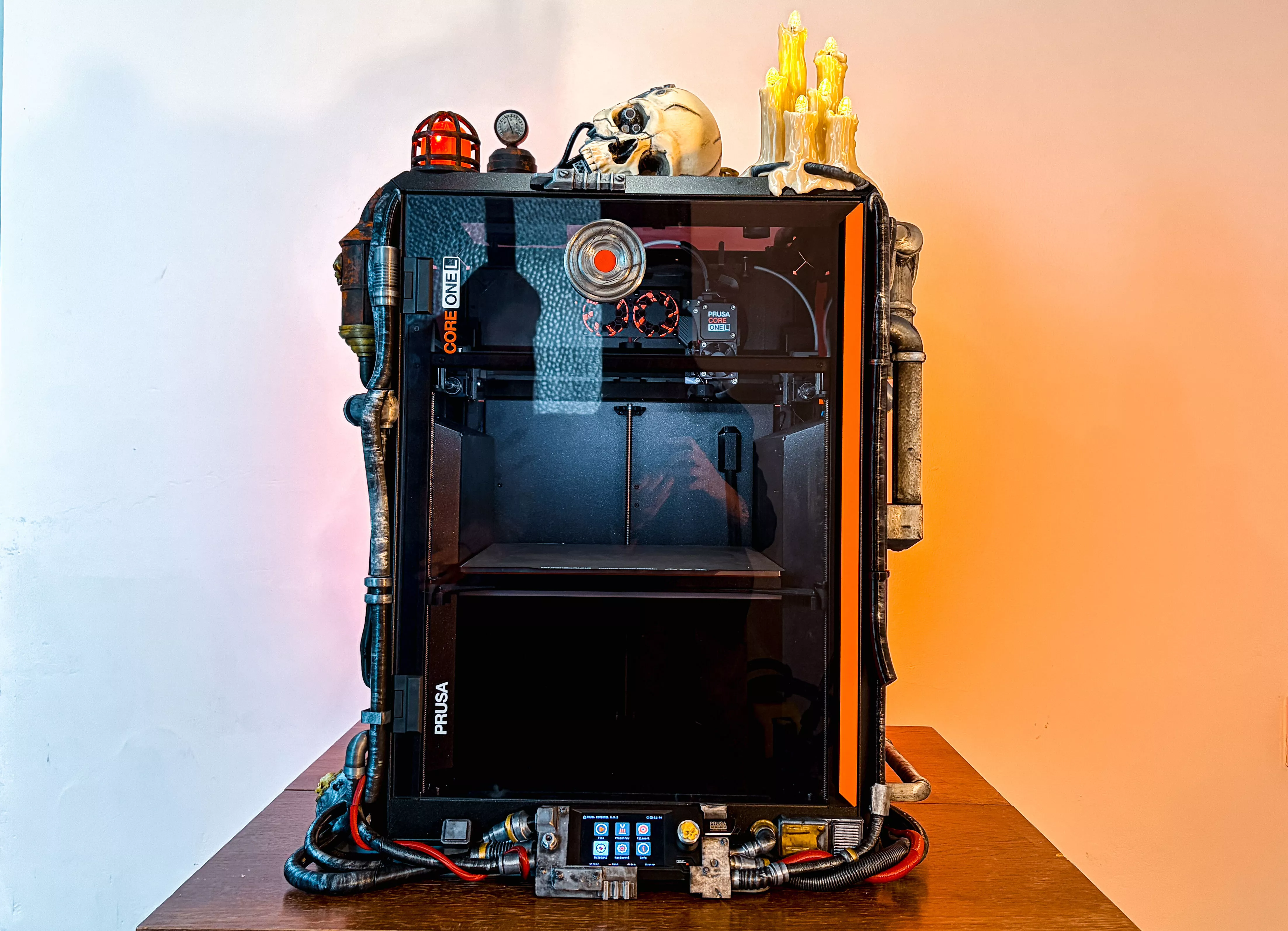 Dark Steampunk Cover for Prusa Core One L Free 3D print model