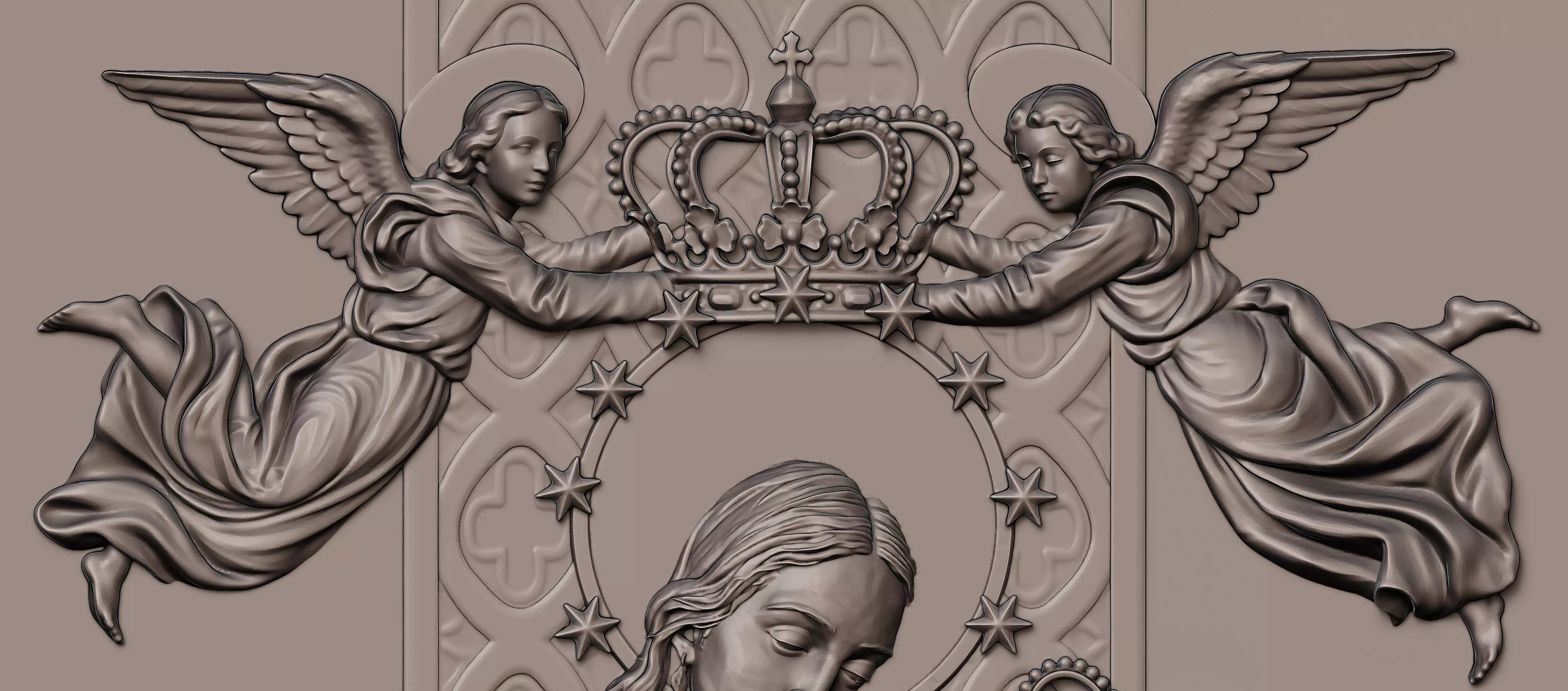 Maria Santissima di Custonaci 3D print model