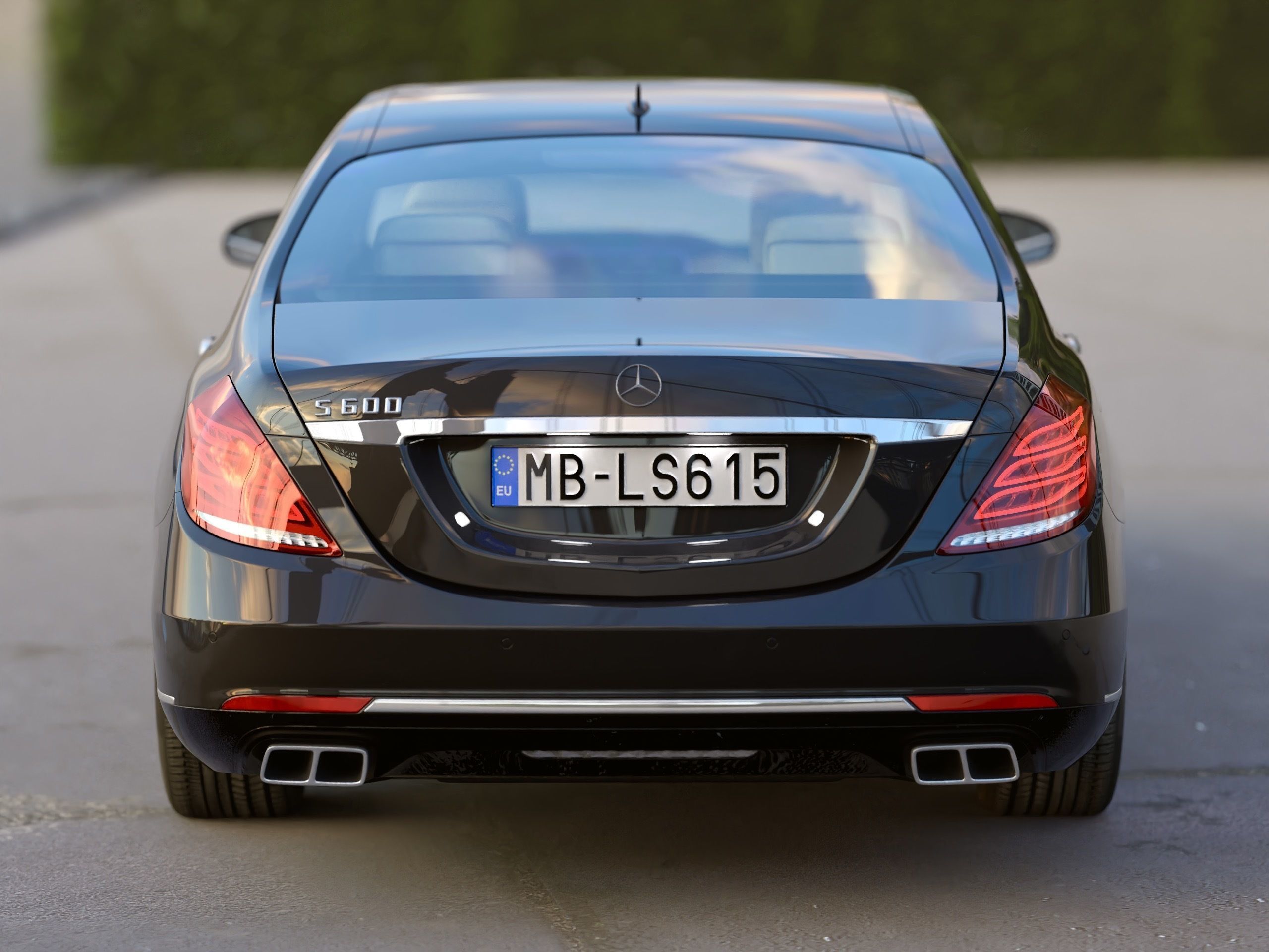 Mercedes-Benz S-Class LWB 2017 3D model_4