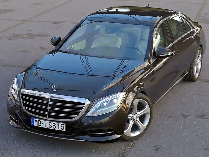 Mercedes-Benz S-Class LWB 2017 3D model