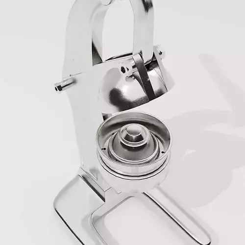 Vintage Manual Citrus Press Low-poly 3D model 7