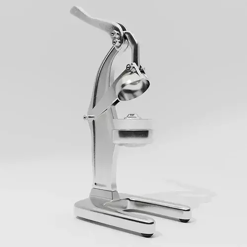 Vintage Manual Citrus Press Low-poly 3D model