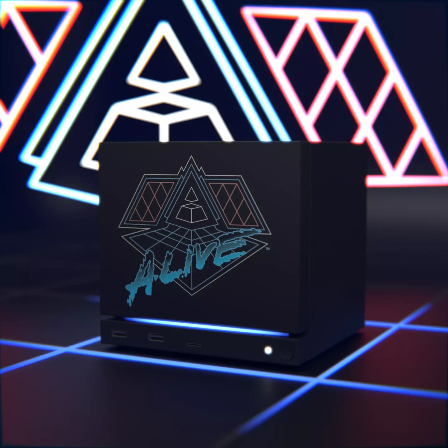 Steam Machine model 3D model