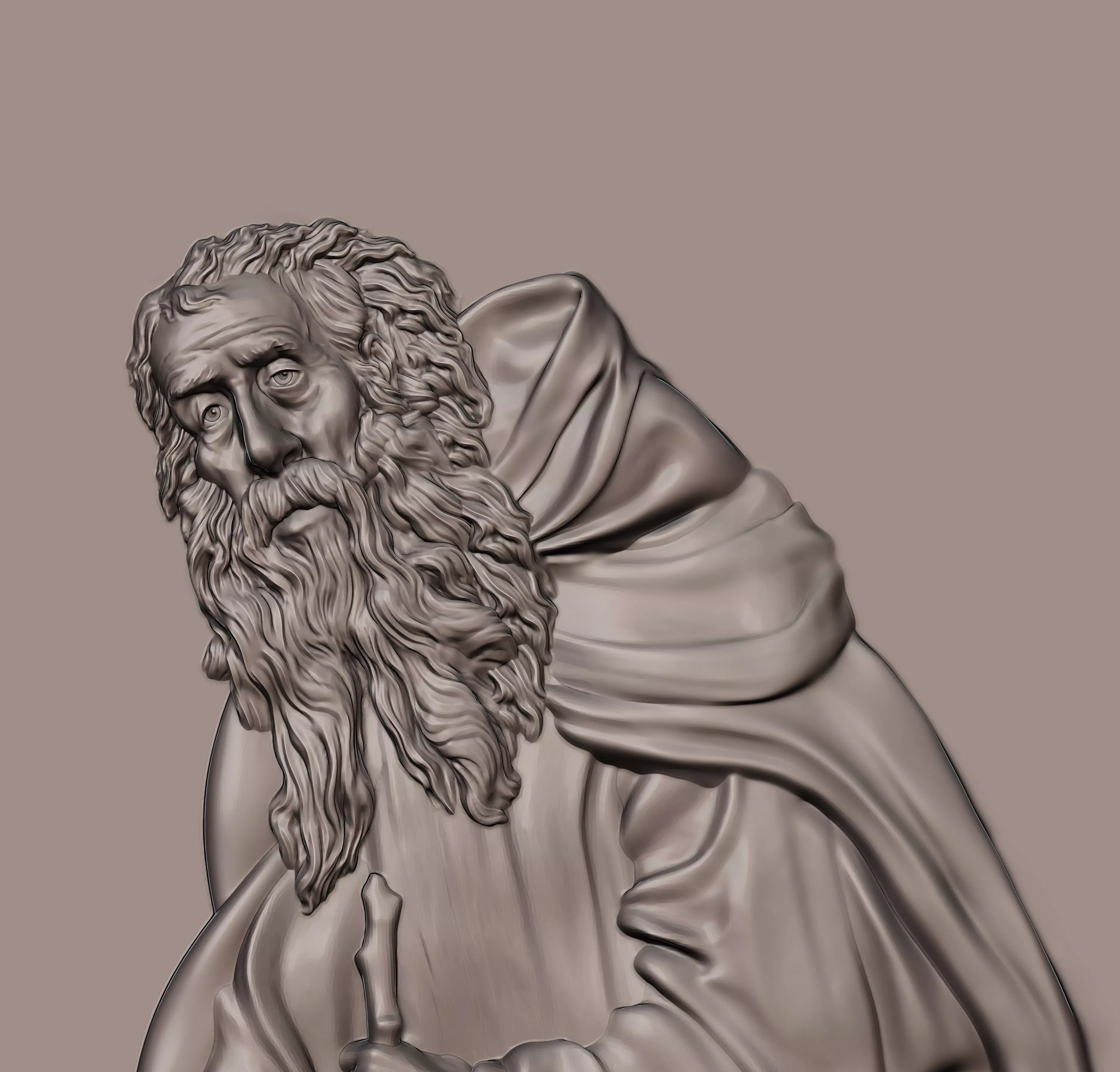 Saint Anthony 3D print model