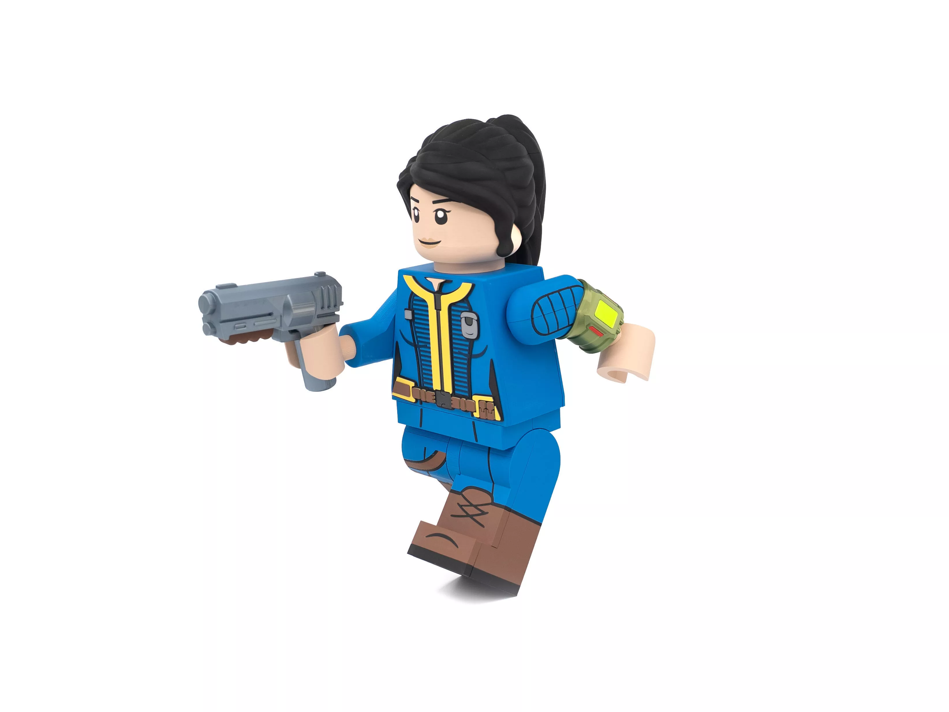 Fallout Lucy Modular Figure 3D print model