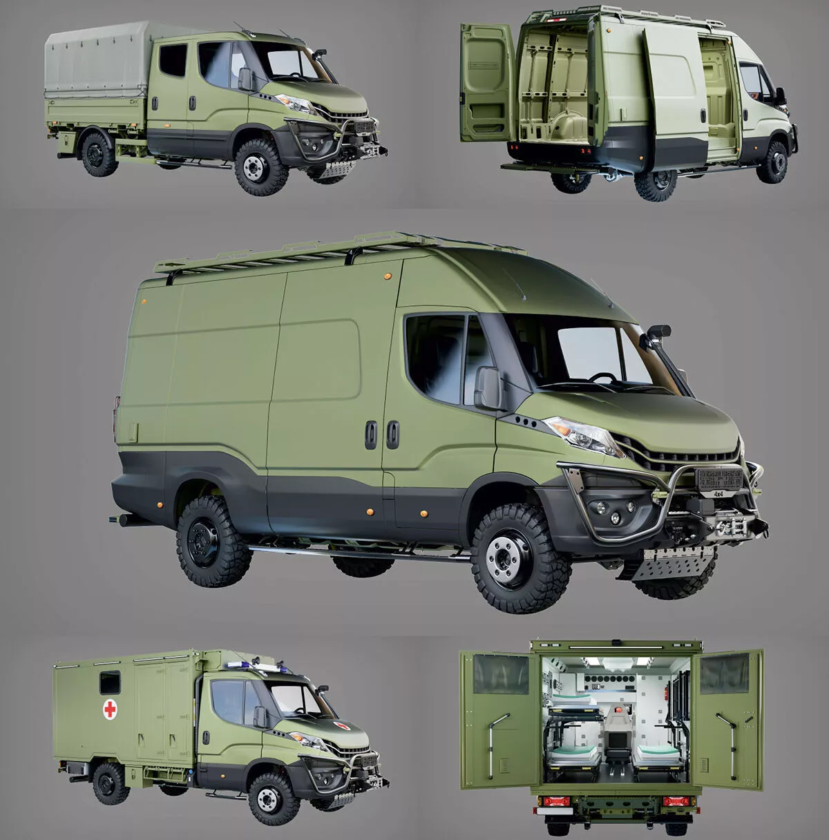 DOSCH 3D - Defense Multi Role Vehicle Details 3D model