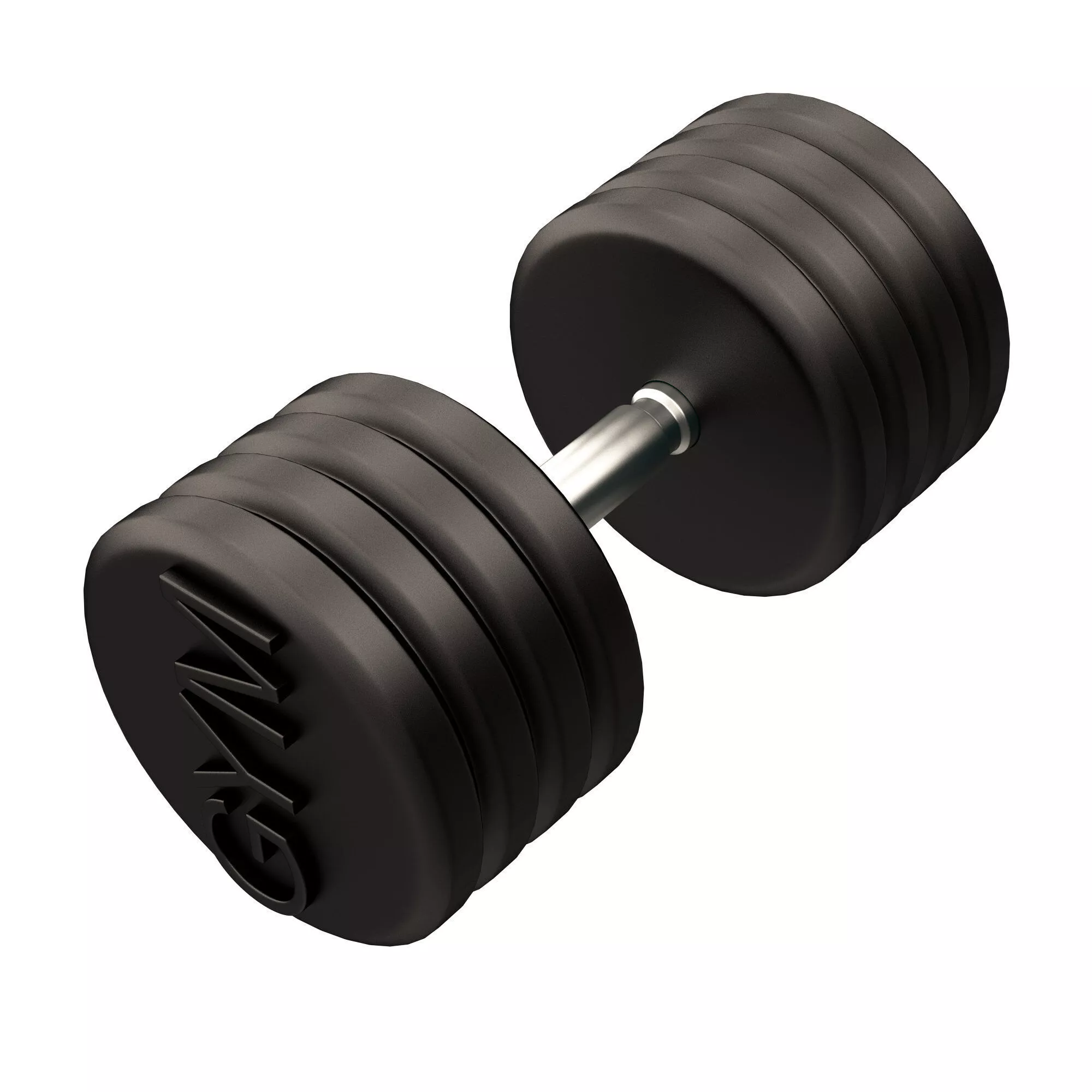 Classic Dumbbell 3D Model Strength Training Prop 03 Free 3D print model