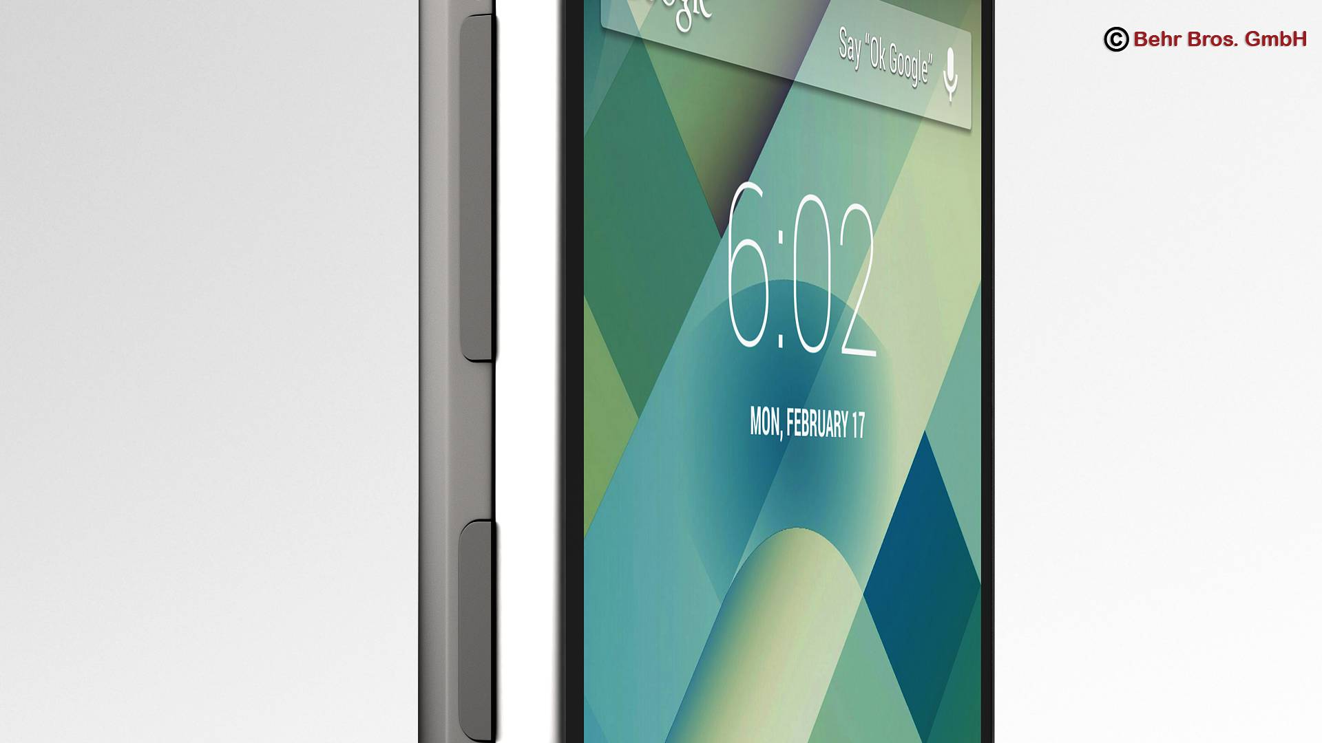 Generic Smartphone 4 Inch 3D model_5