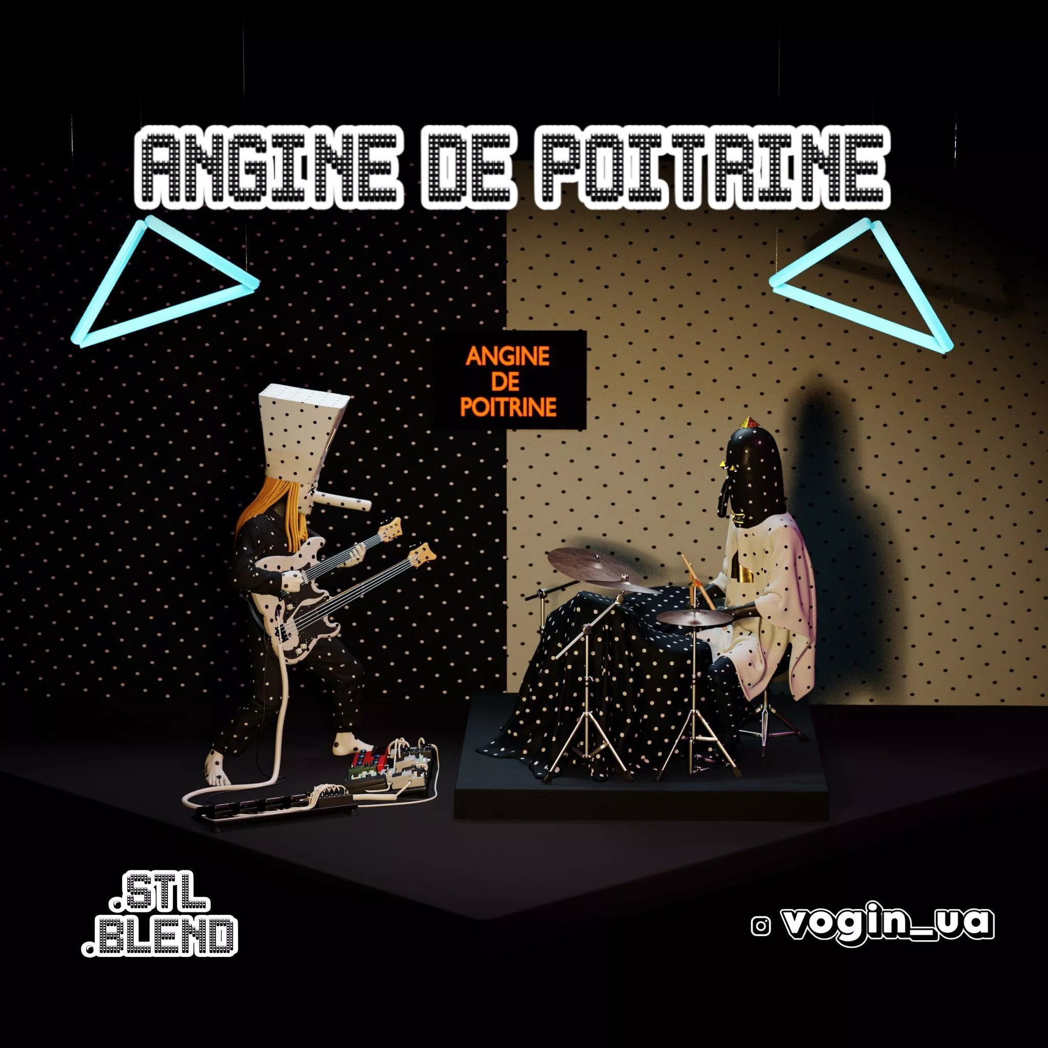 Angine de Poitrine band 3d printable model 3D print model