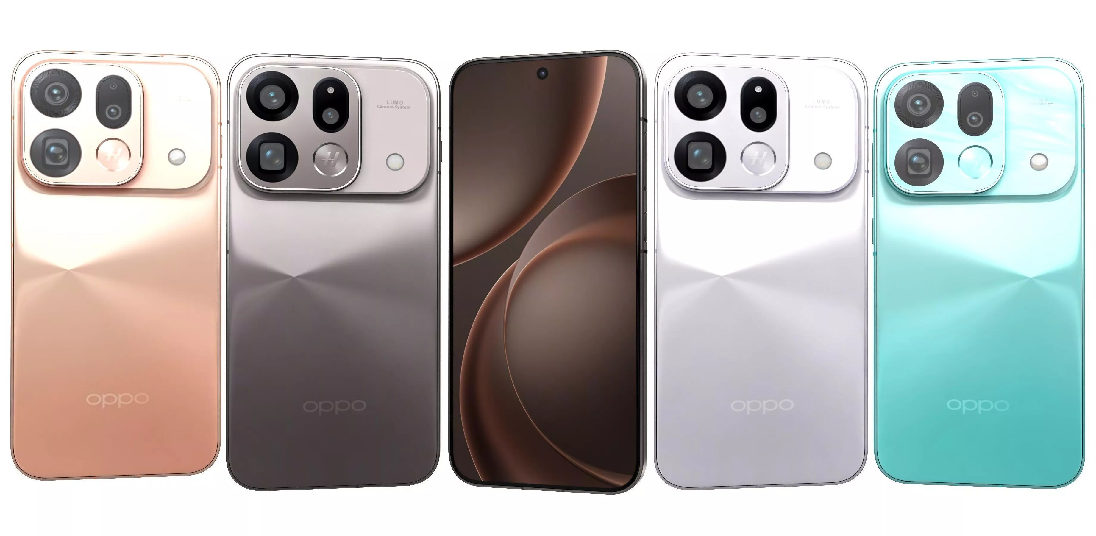 OPPO Find X9s Pro All Colors 3D model
