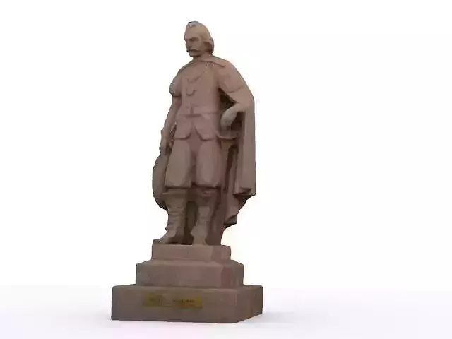 Salvador Correia de Sa 3D model
