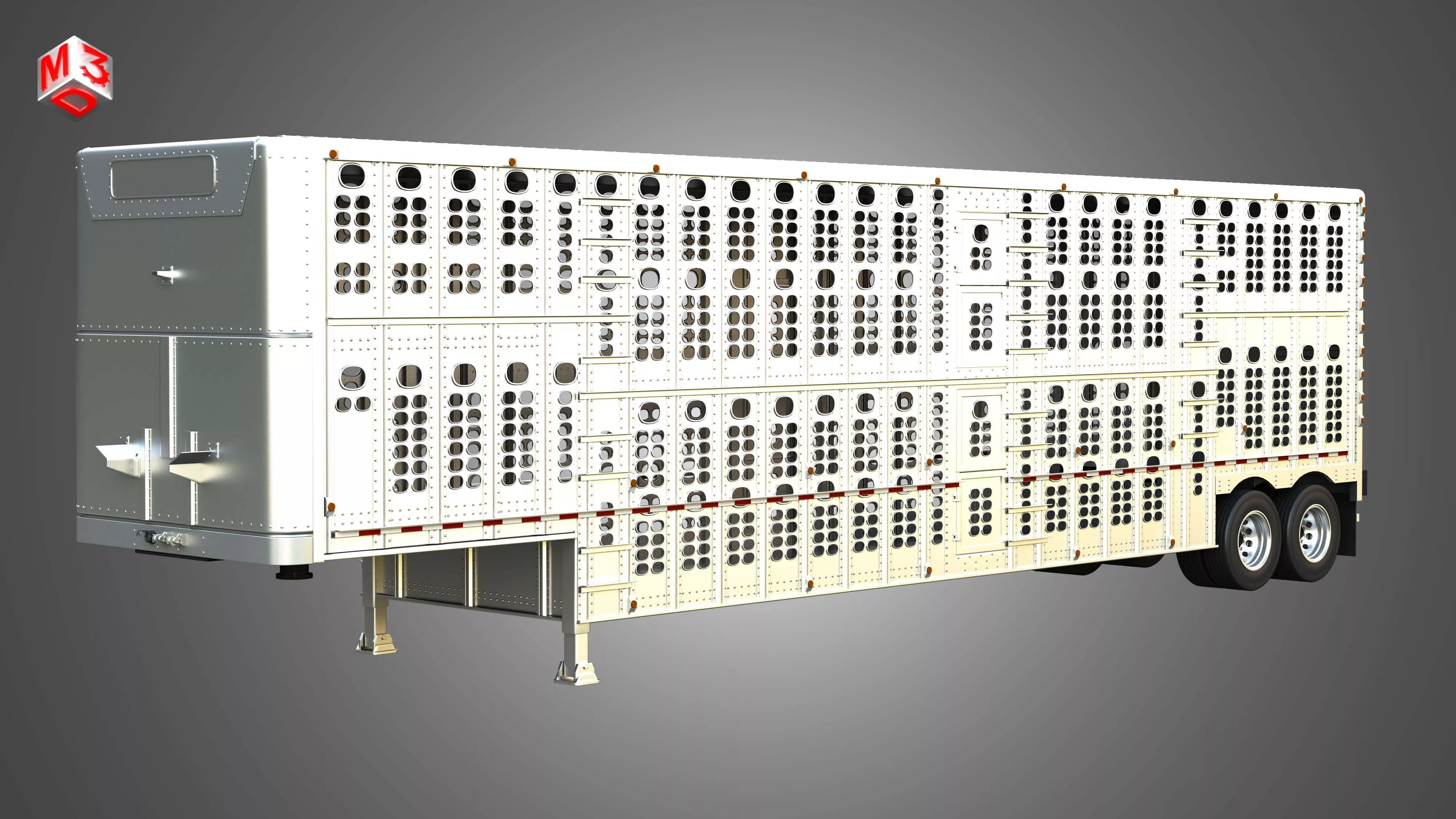 Silverstar Truck Tarailer 3D model