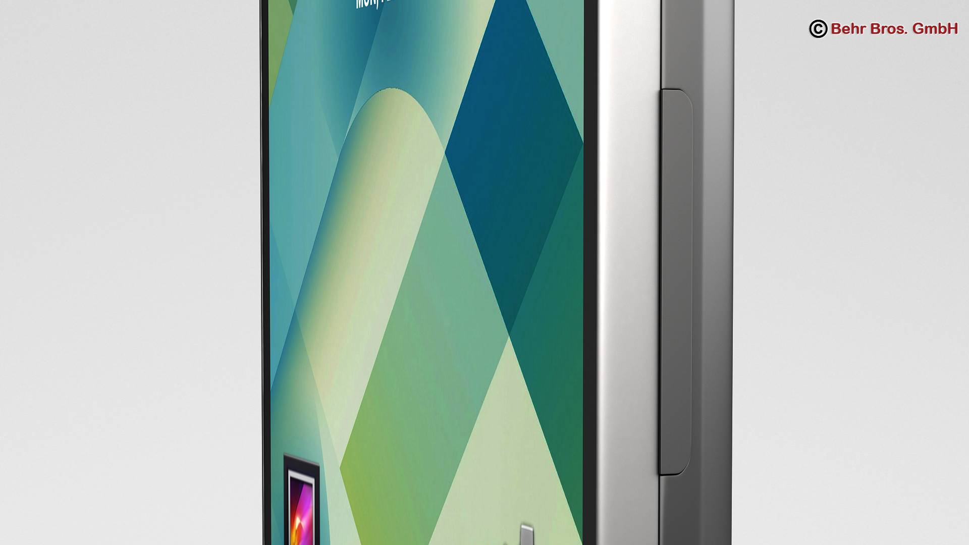 Generic Smartphone 4 6 Inch 3D model_4