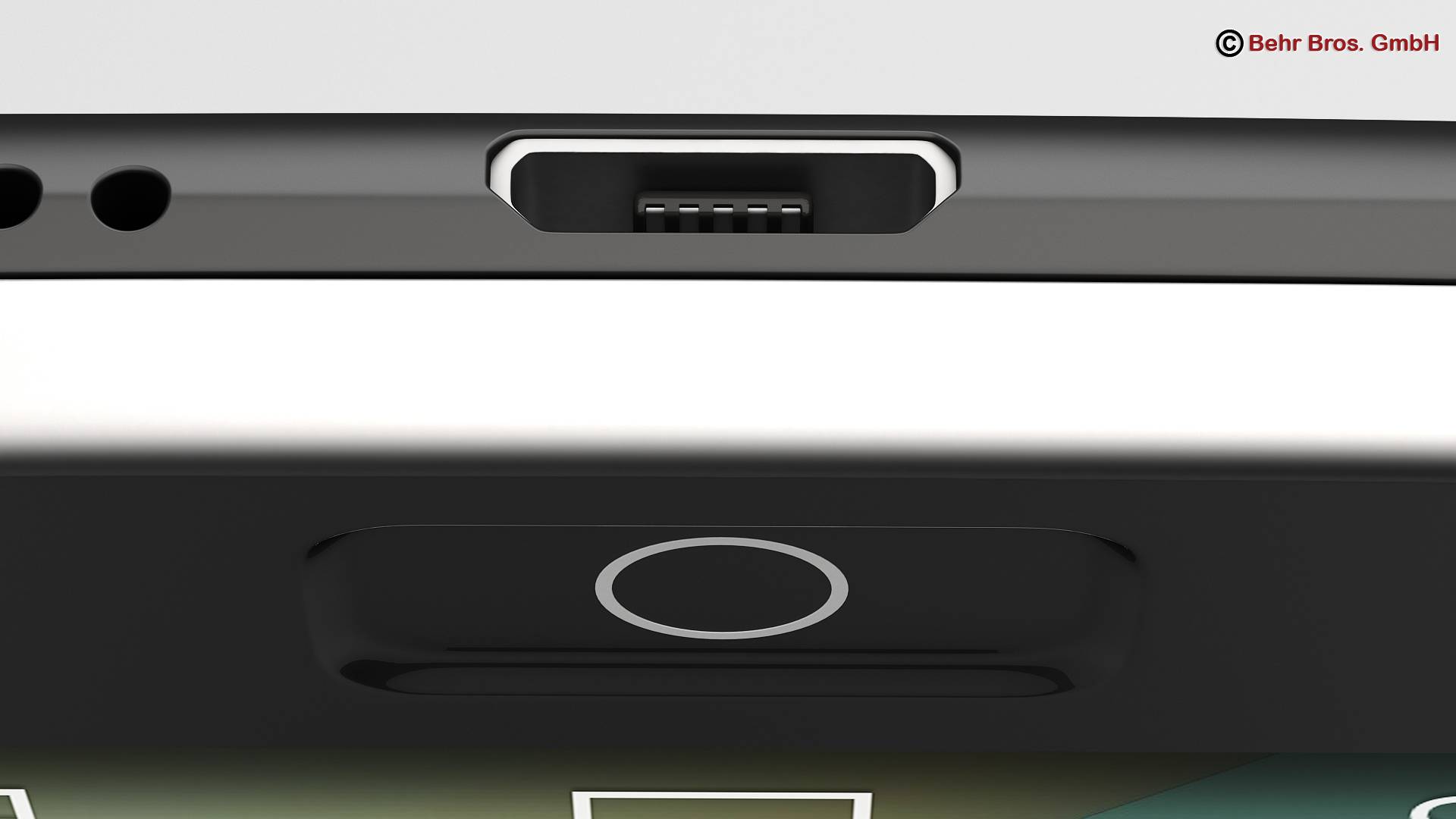 Generic Smartphone 4 6 Inch 3D model_6