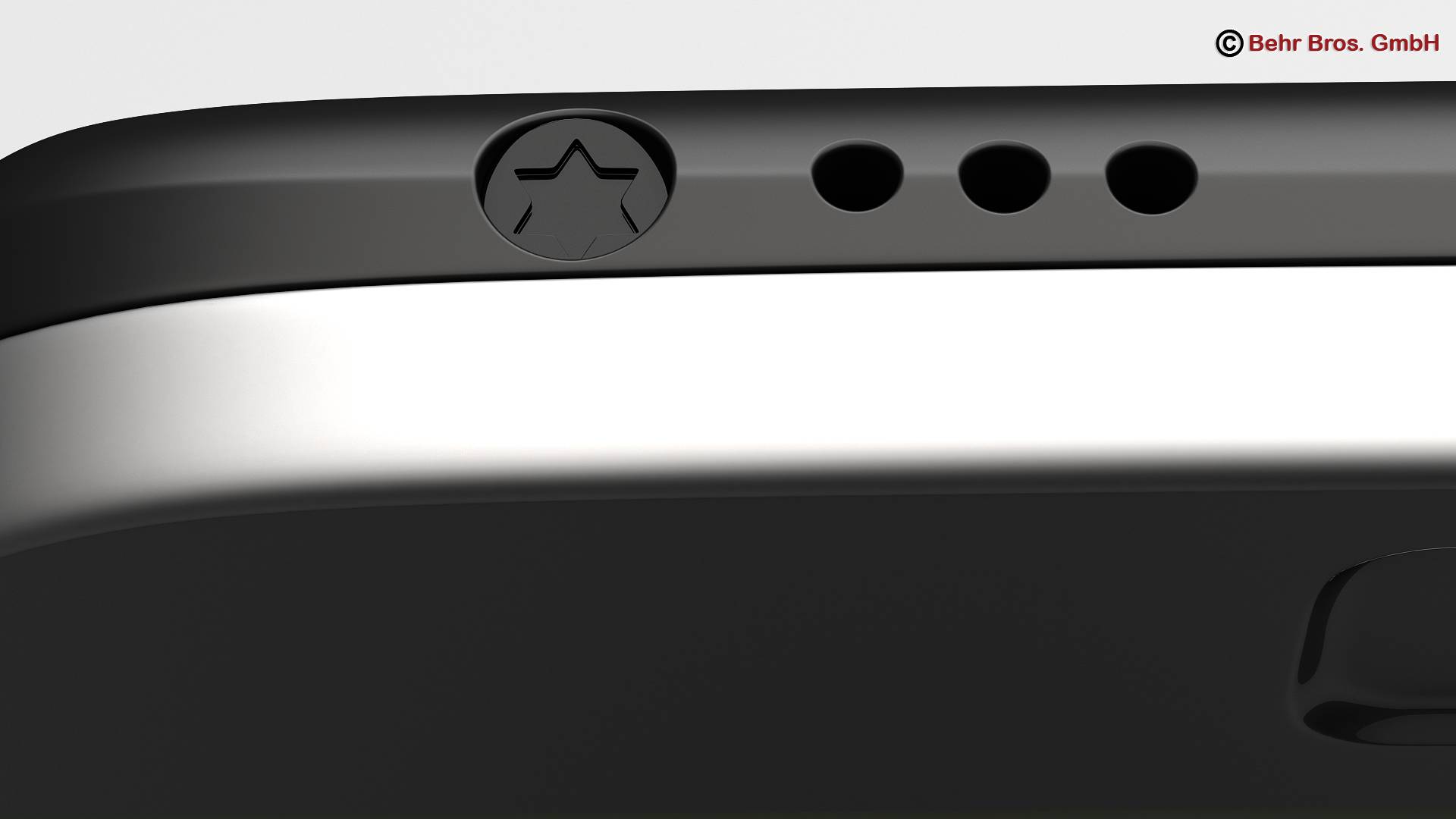 Generic Smartphone 4 6 Inch 3D model_8