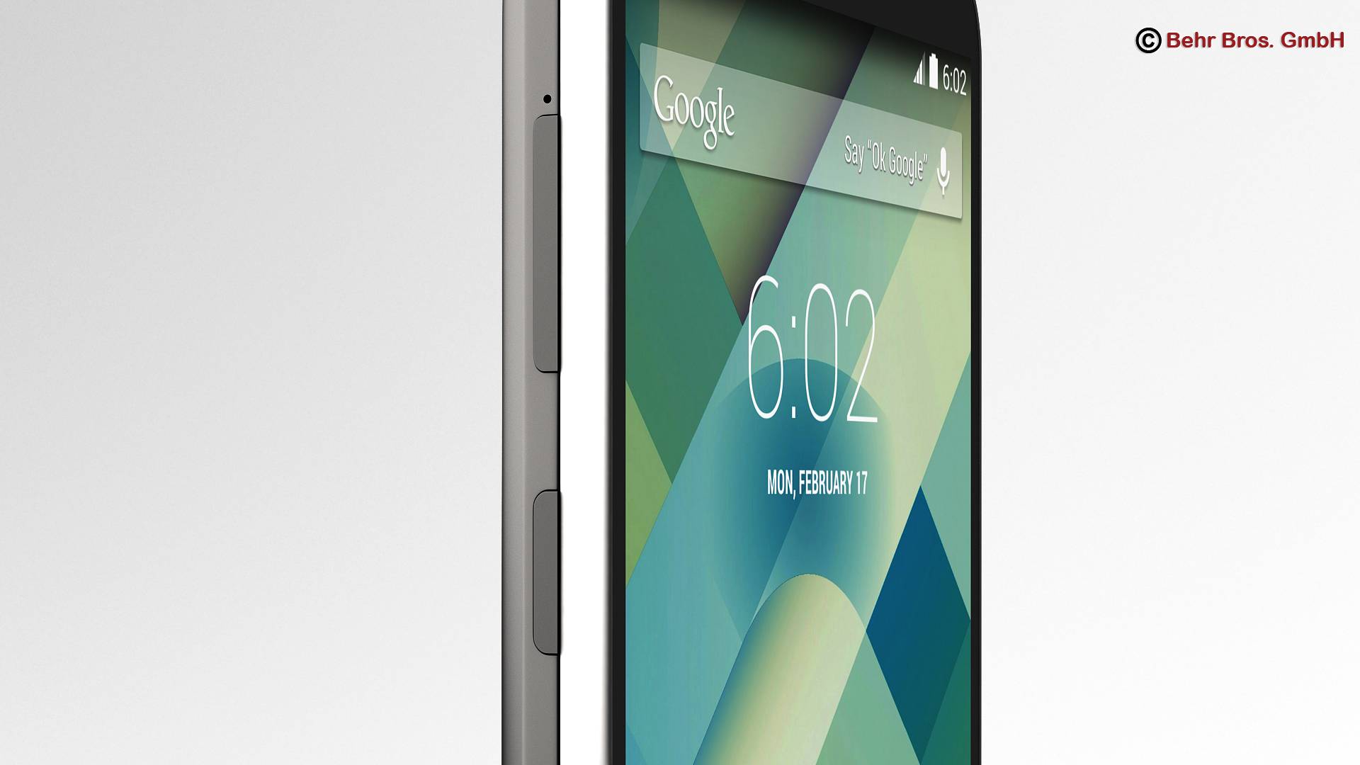 Generic Smartphone 4 6 Inch 3D model_5