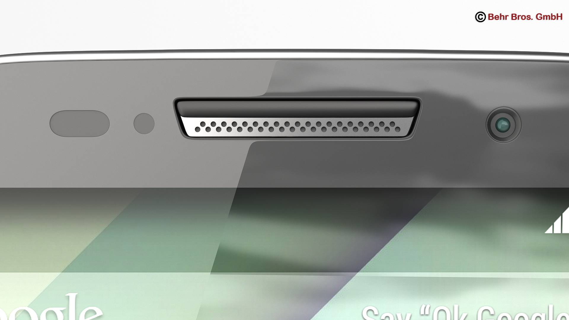 Generic Smartphone 4 6 Inch 3D model_9