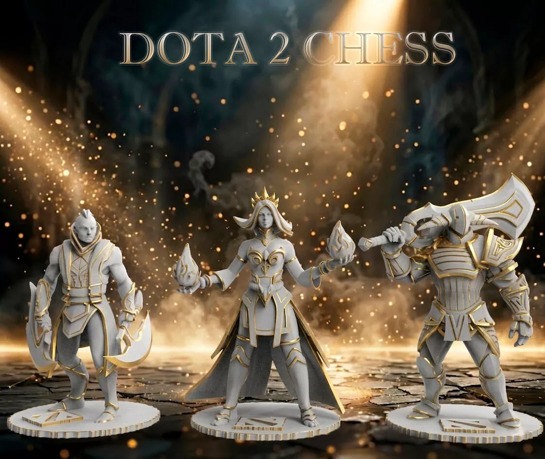 Chess Dota 2 3D print model