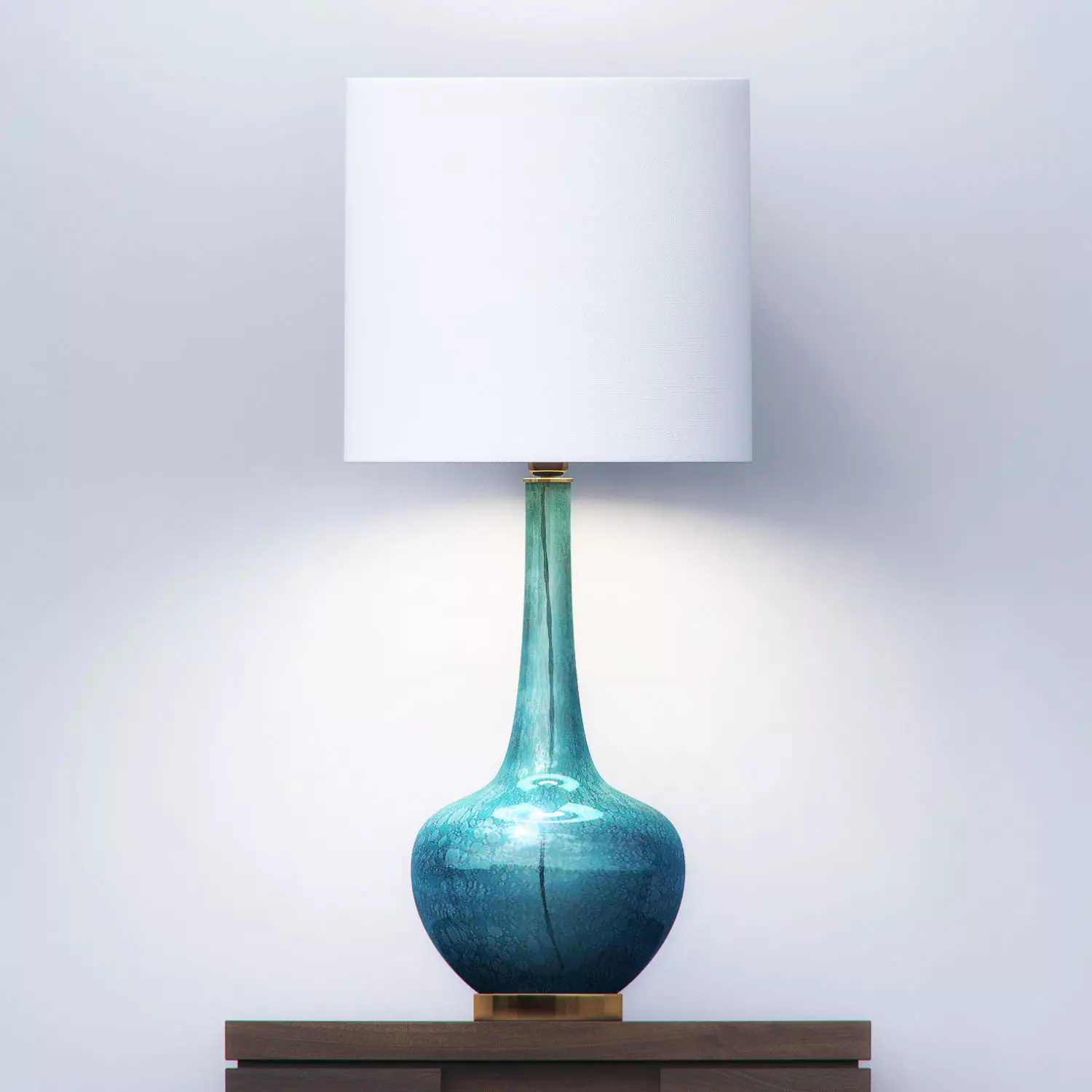 GRACE TUSCAN TEAL LAMP 3D model_0