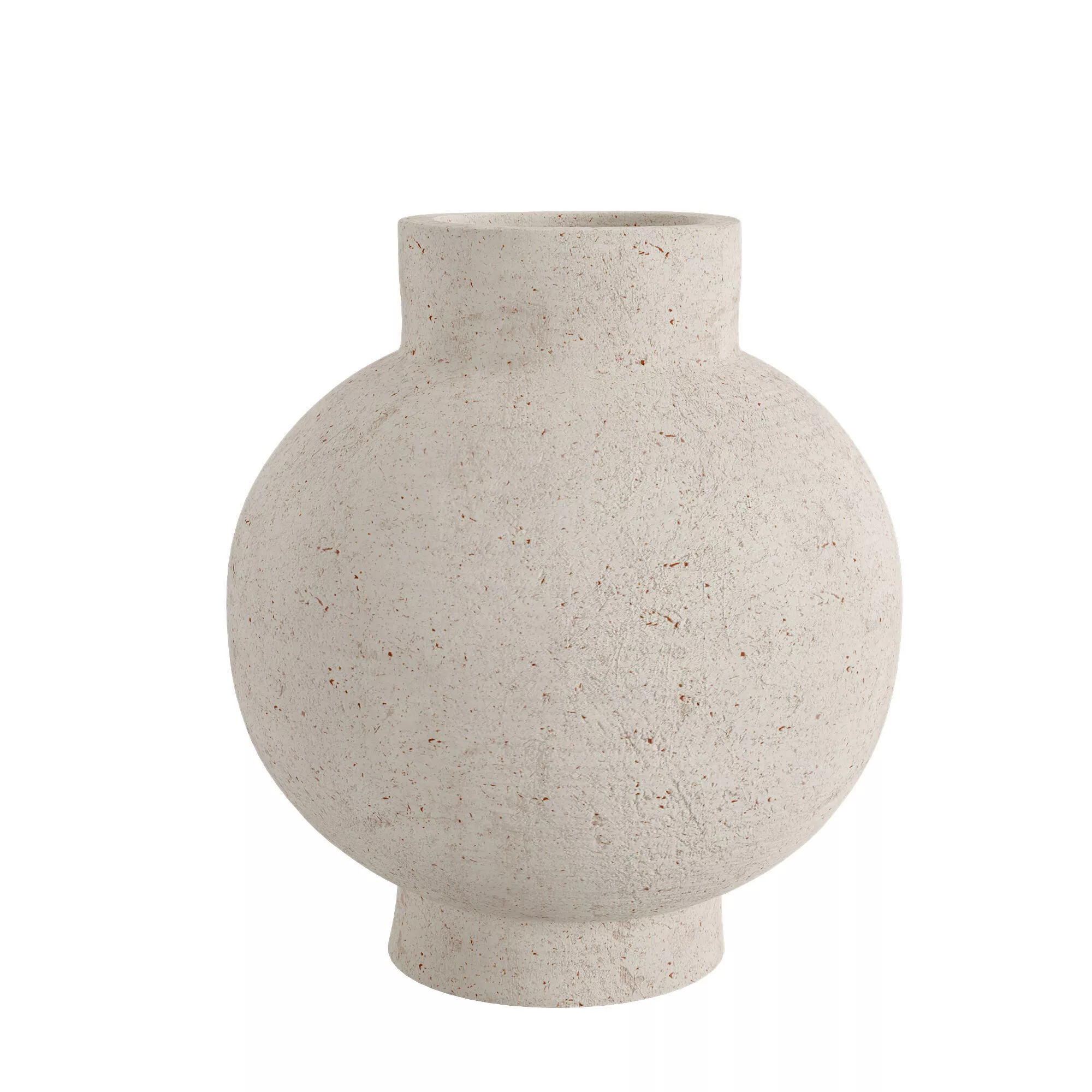 Clarity Hand Painted Pottery vase 3D model
