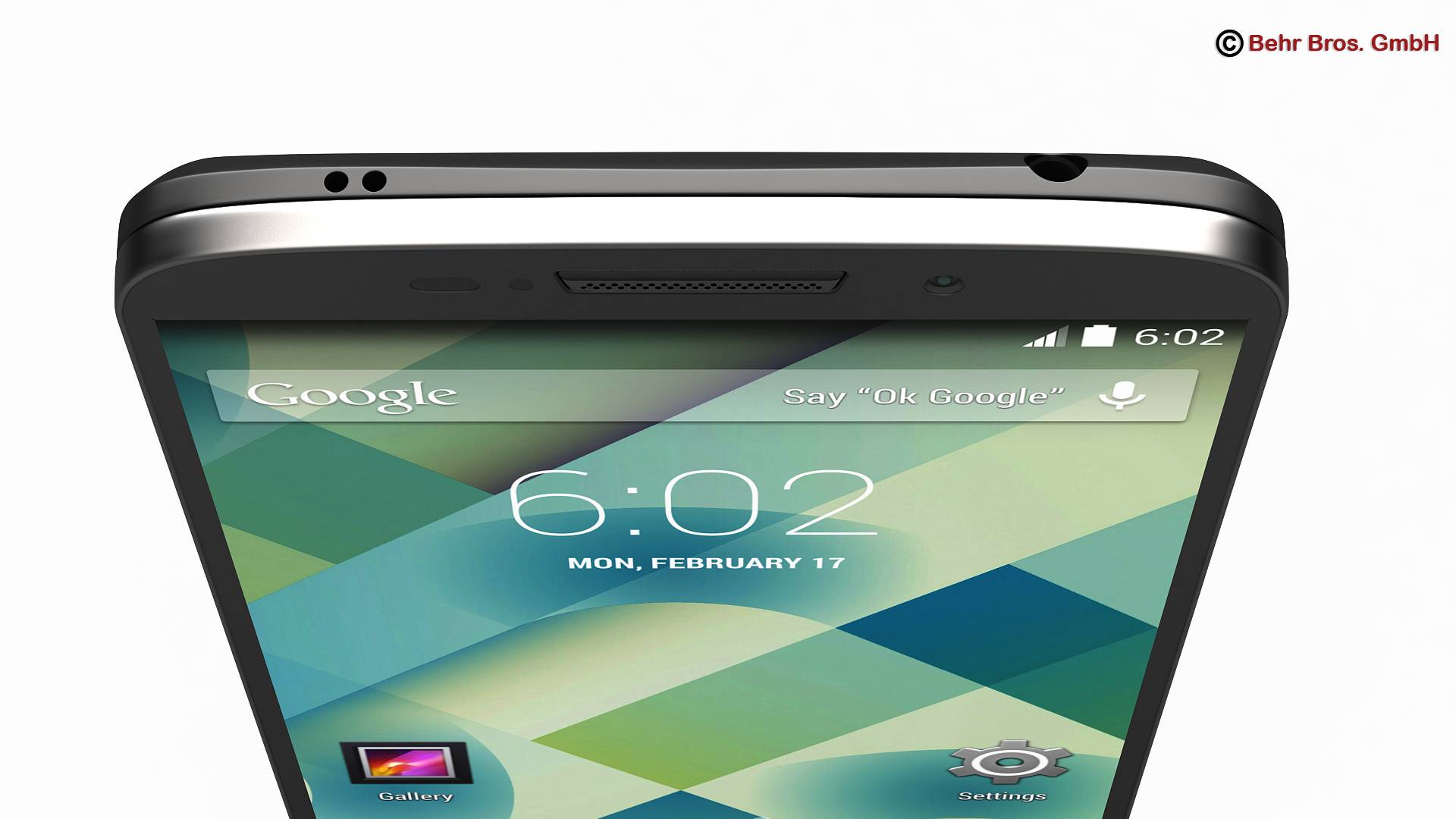 Generic Smartphone 5 2 Inch 3D model_4