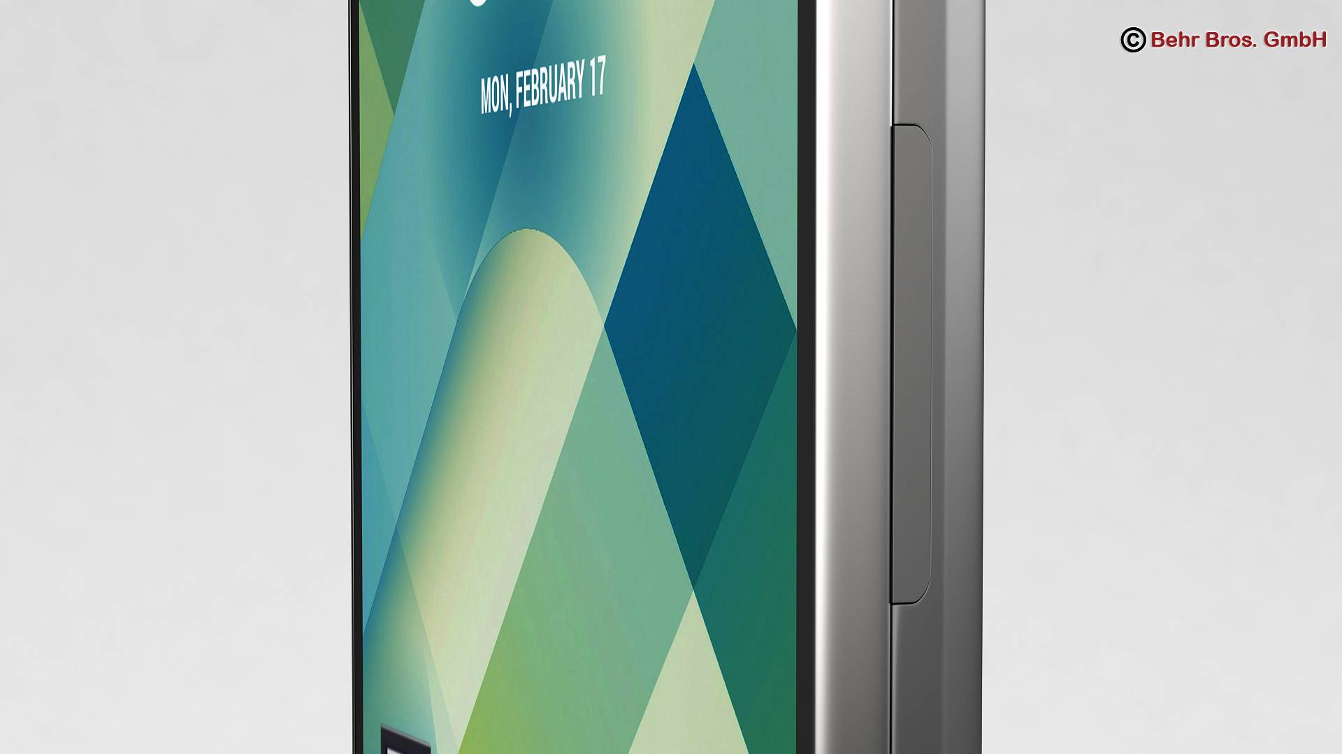 Generic Smartphone 5 2 Inch 3D model_3