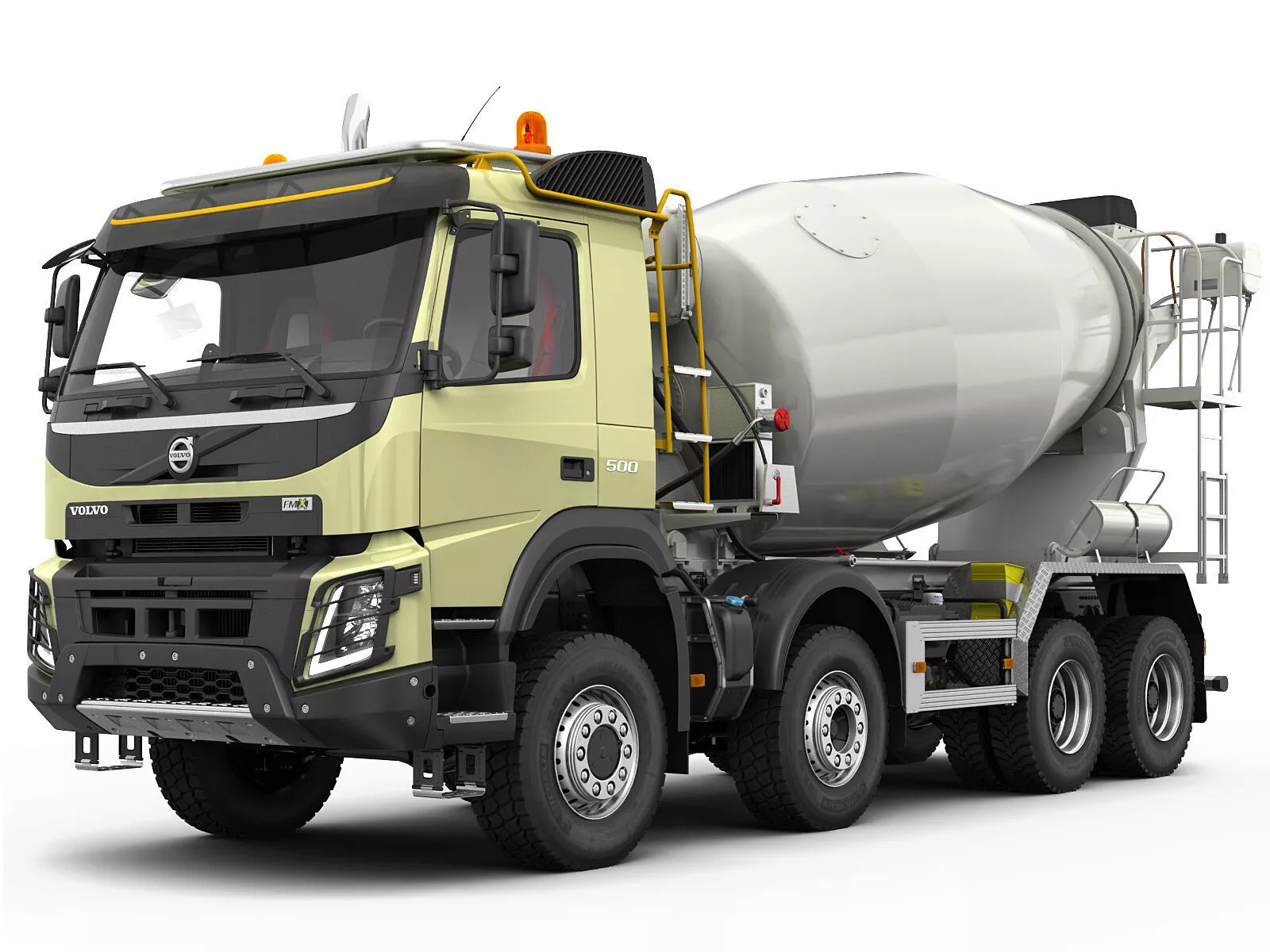 Volvo FMX 2014 Mixer 3D model