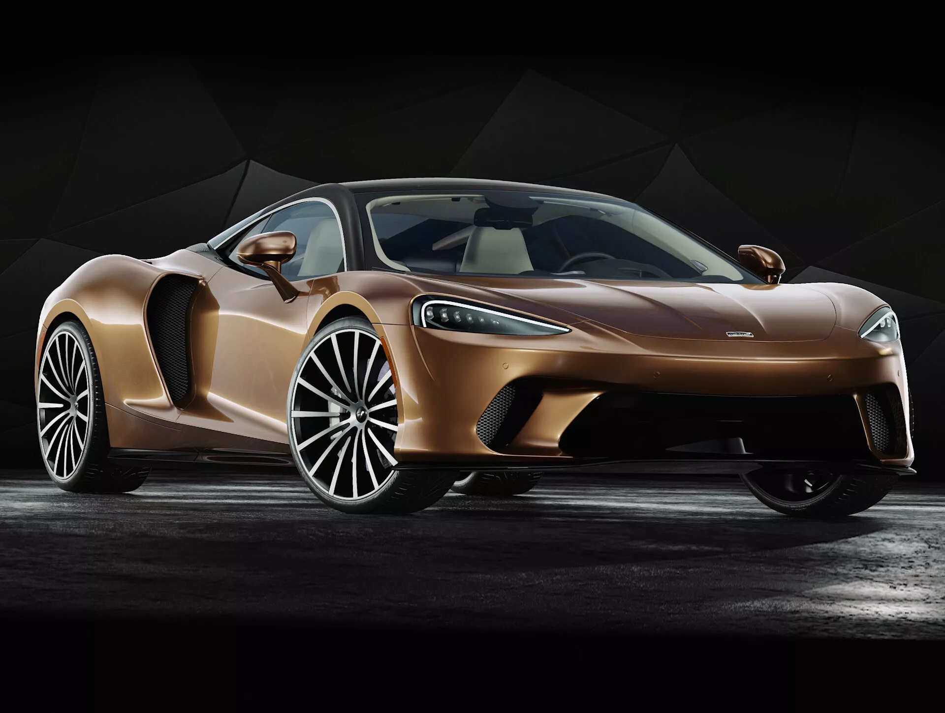 2020 McLaren GT 3D model