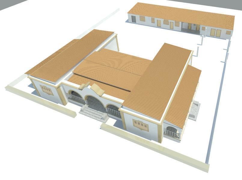 SF-03 house with arches and balconies 3D model_4