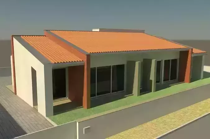 MagHome house with two bedrooms and living room