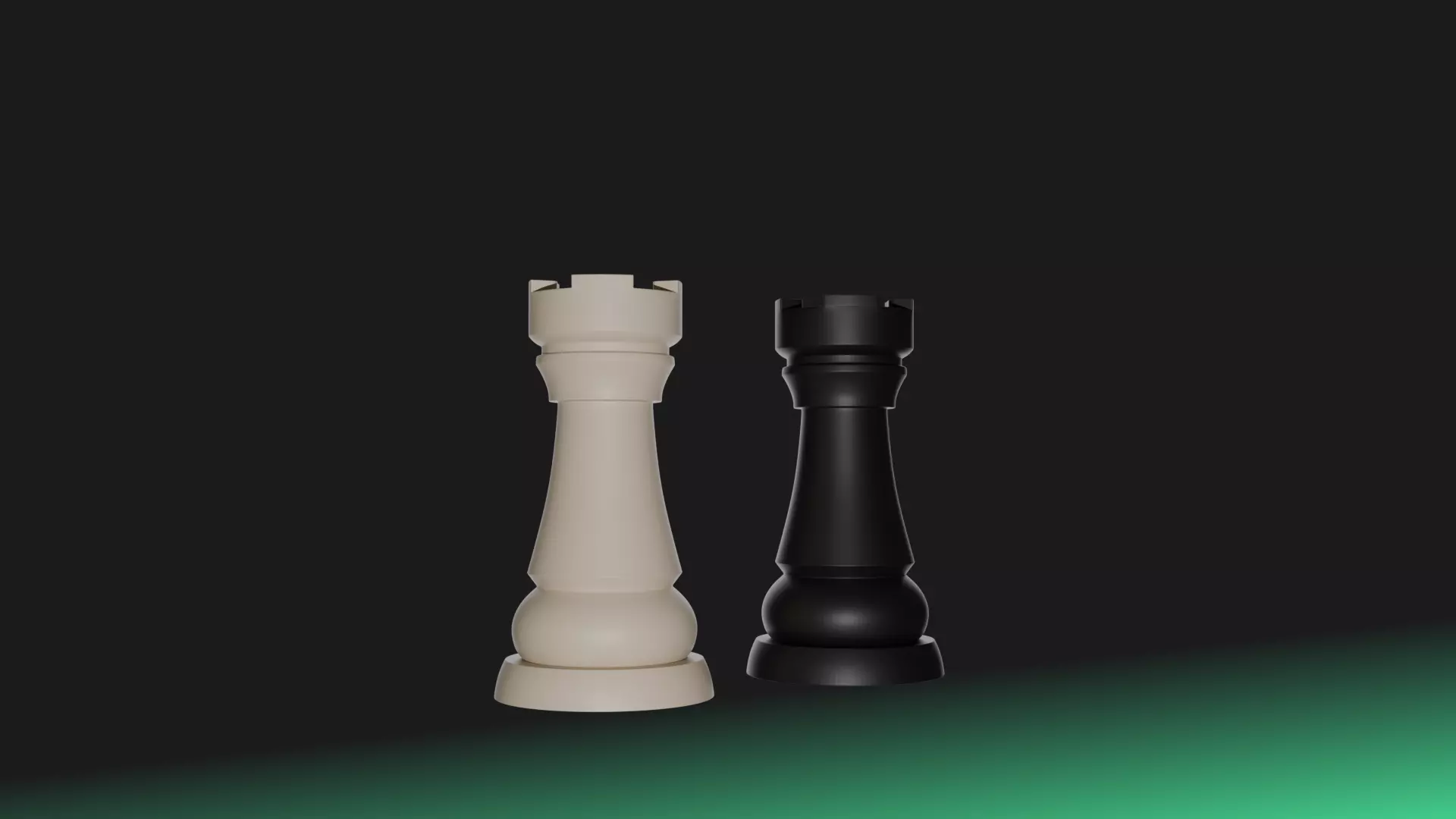 Chess Slick Rook 3D print model
