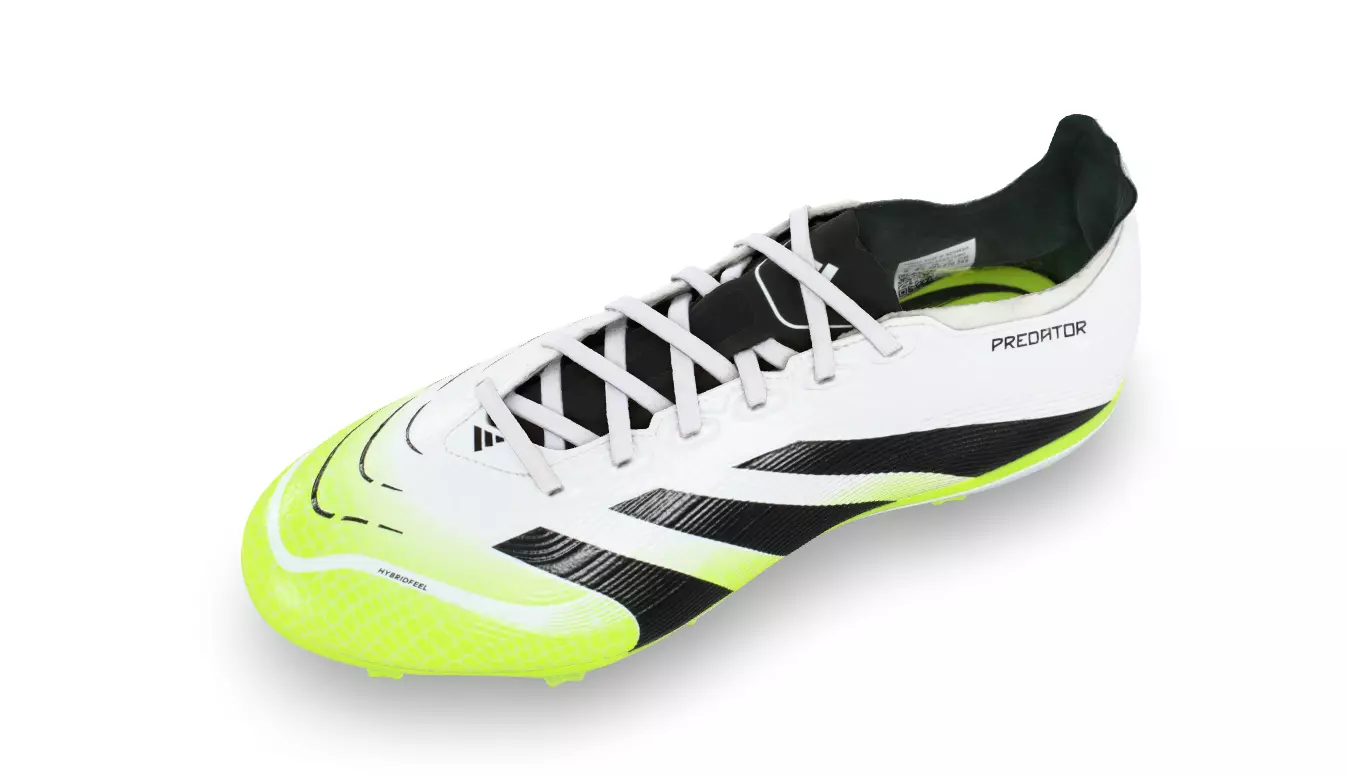 Adidas Predator Elite FG Cloud White Lucid Lemon Shoes JI1082 Low-poly 3D model