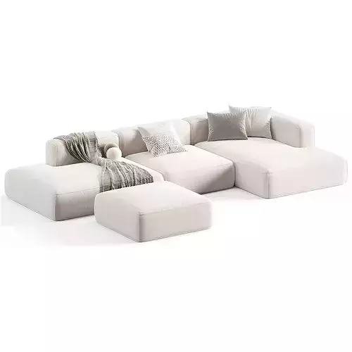 Mononova Roxen Sectional Sofa 3D model 4