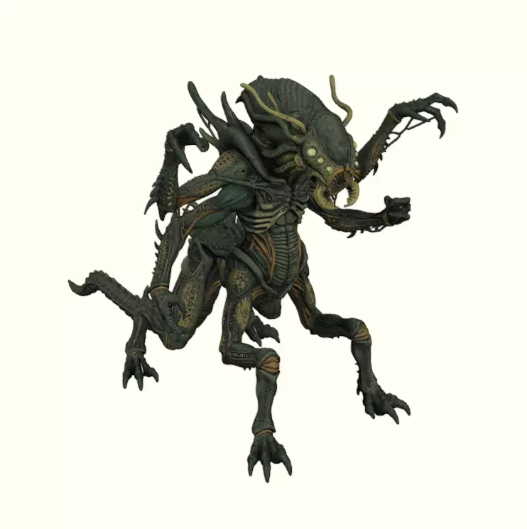 Hive Overlord- Insectoid Tyrant Free 3D print model