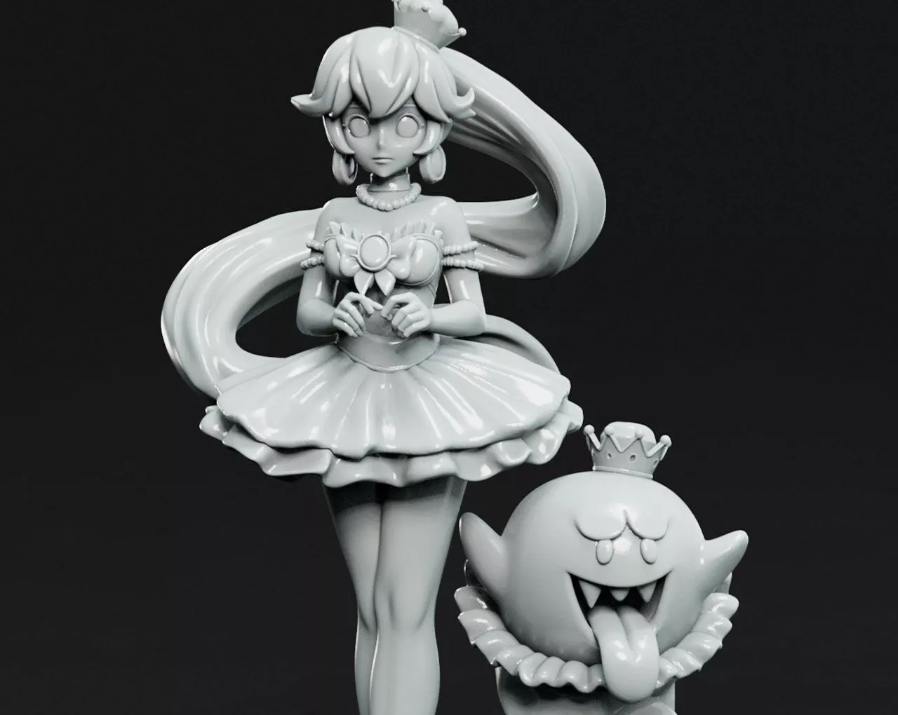 ballerina original concept 3D print model