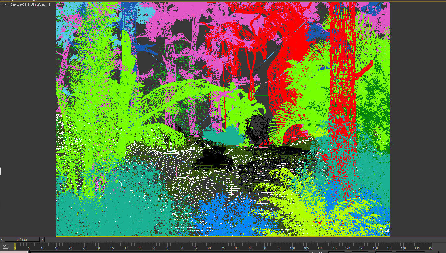 Tiger Forest 3D model_3