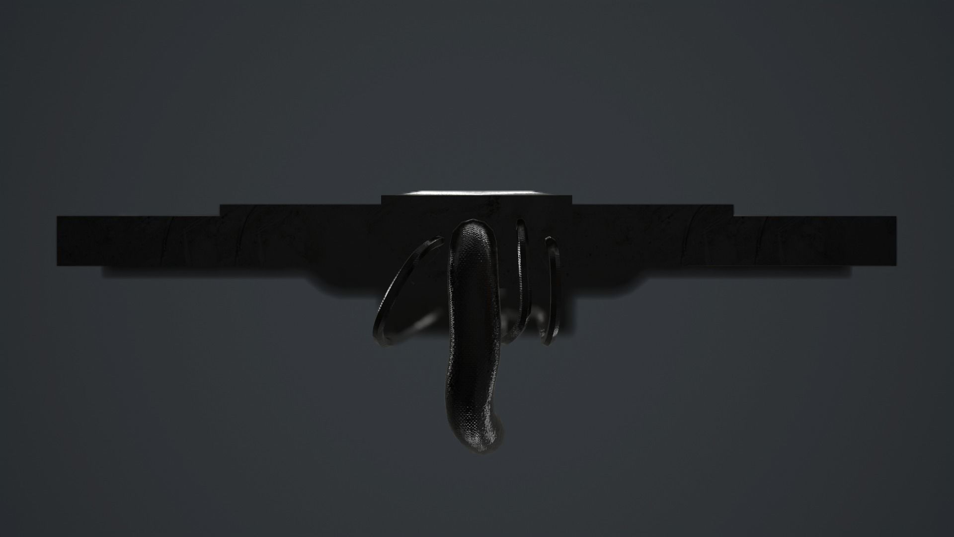 Sci-Fi Screen - television VideoGame Low-poly 3D model_6